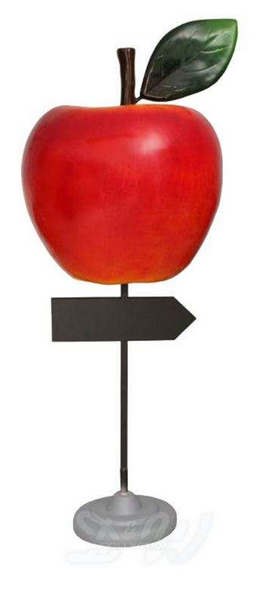 Omena tienviitta - opaste tukevalla jalustalla 160 cm