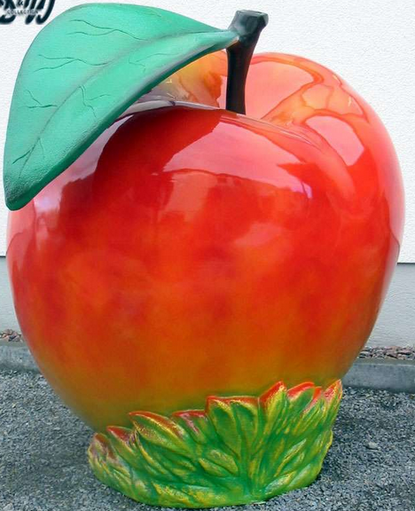Omena punainen 80 x 115 x 80 cm