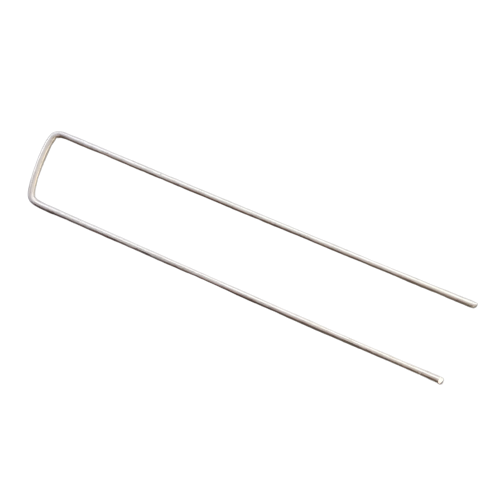  Maakiinnike U galvanoitu metalli 23 x 4 cm  