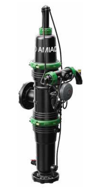  Automaattinen suodatin Amiad Mini Sigma Angle 50 m³/h DN80 laippa 