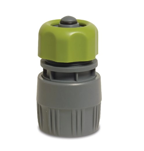  Harmaa pikaliitin vihreällä puristusmutterilla 