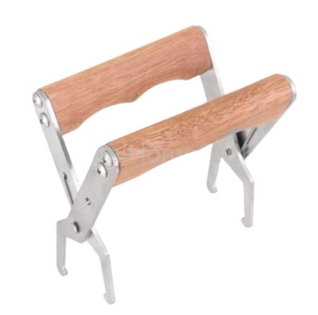  Metalliset ottimet puukahvoilla 