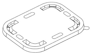  INFIA kansi K10-CP / 650kpl LTK REIÄTÖN 