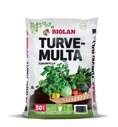  Turvemulta luomu Biolan 50 L  