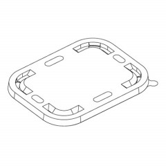 INFIA kansi K10-CP, 650 kpl / ltk